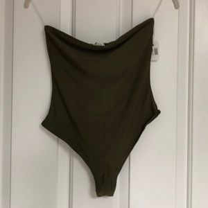 Alix green bodysuit- small